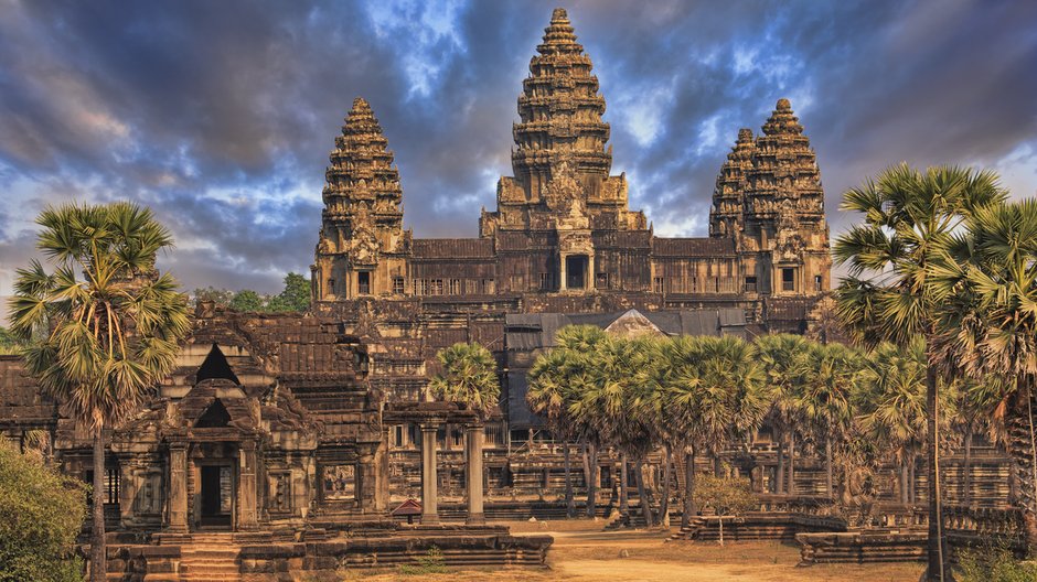 Angkor Wat w Kambodży