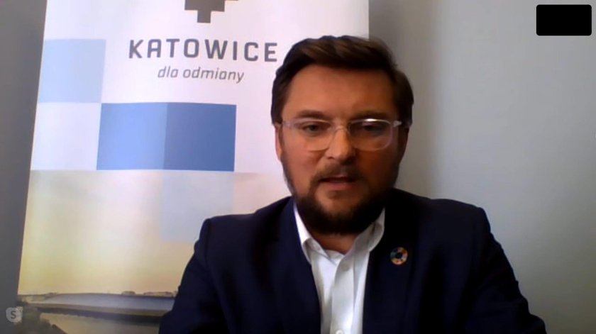 Prezydent Katowic Marcin Krupa