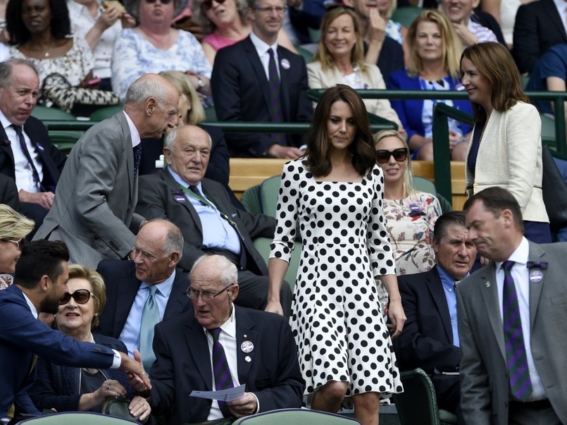 Małżonka księcia Williama pojawiła się ostatnio na trybunach Wimbledonu...