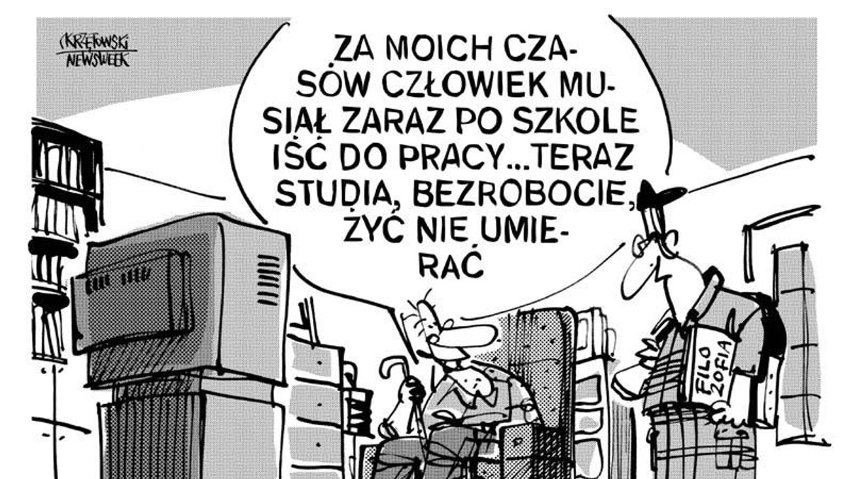 Studia, bezrobocie krzętowski