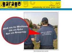 Niemieccy strażacy cytują Hitlera