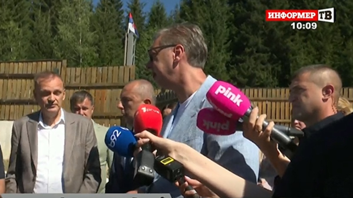 Vučić na jugozapadu Srbije