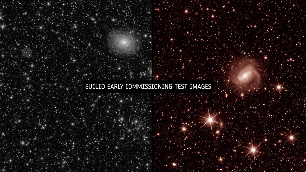 Europejska Agencja Kosmiczna pokazała pierwsze zdjęcia teleskopu Euclid