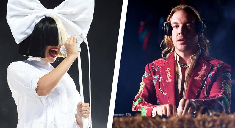 Sia Asked Diplo If He’d Be Down for No-Strings Sex