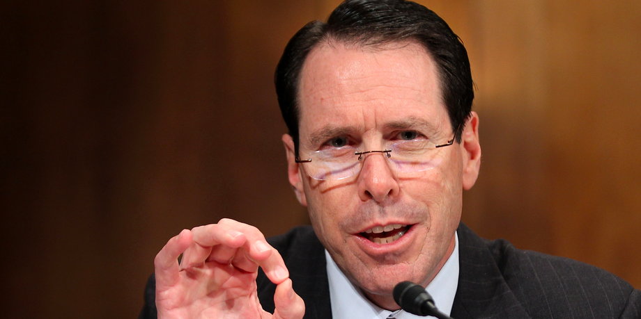 AT&T President and CEO Randall Stephenson.