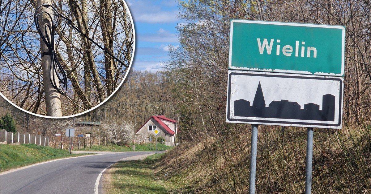 Wielin bez zasięgu: kabel skradziony, wieś odcięta od świata