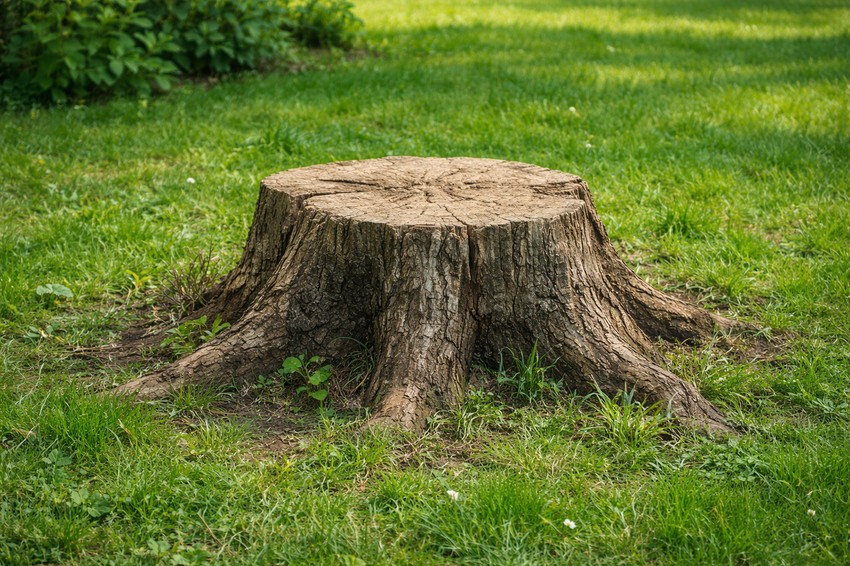 Stari panj u dvorištu