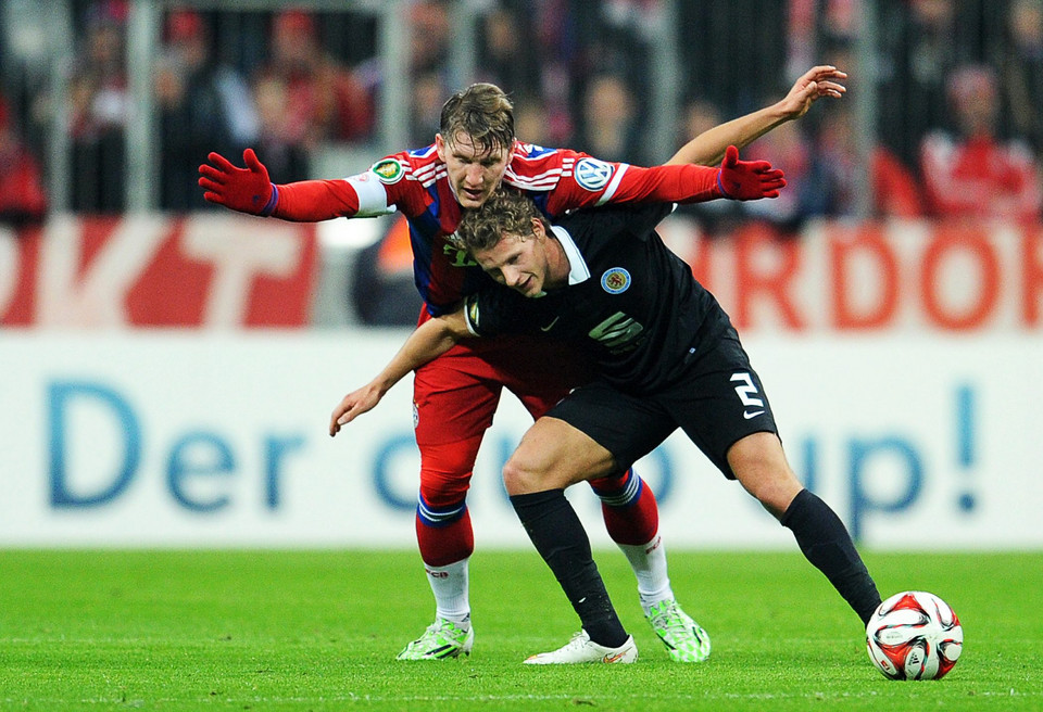 GERMANY SOCCER GERMAN CUP (Bayern Munich vs Eintracht Braunschweig)