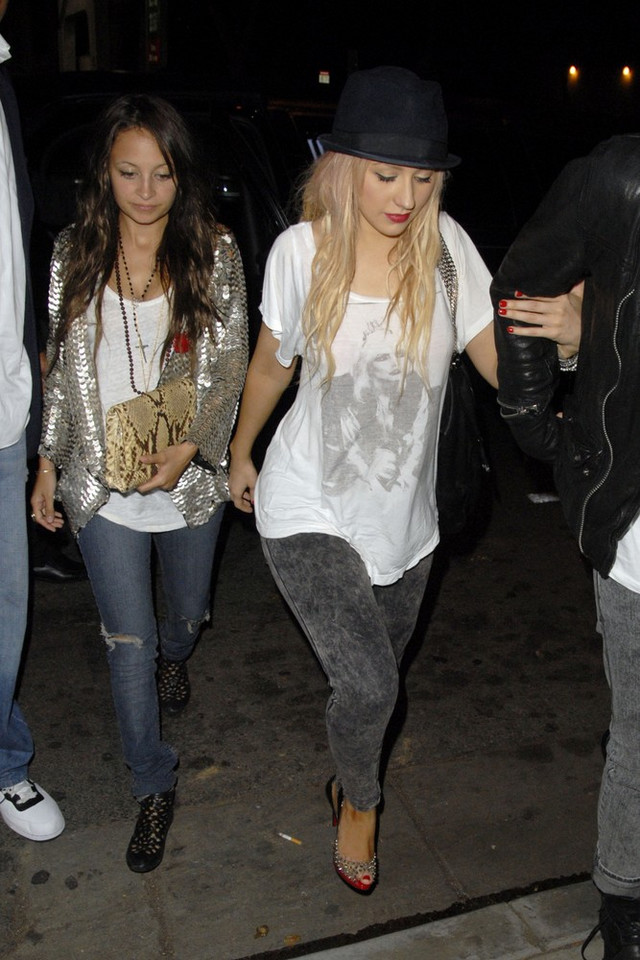 Christina Aguilera i Nicole Richie