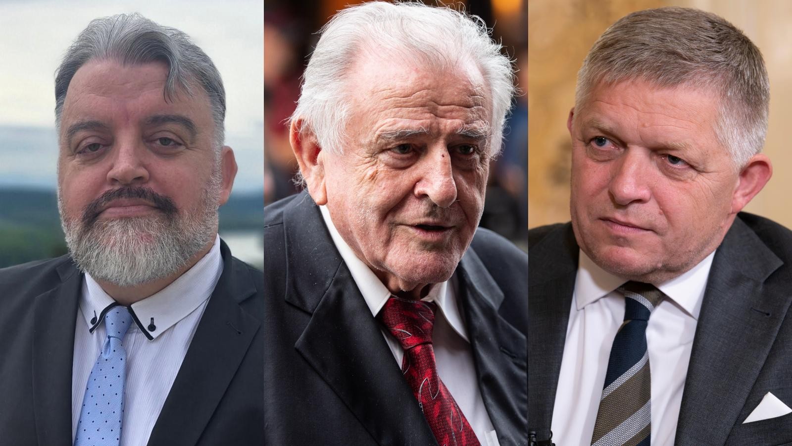 Eduard Chmelár, Vladimír Mečiar a Robert Fico.