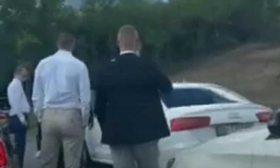 Veljko Ražnatović sleteo sa puta