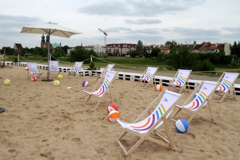 Trwają przygotowania do otwarcia miejskich plaż nad Wartą