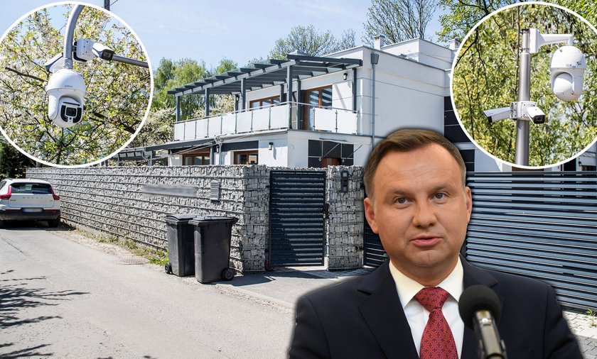 Krakowska willa, gdzie znajduje się apartament prezydenta Andrzeja Dudy