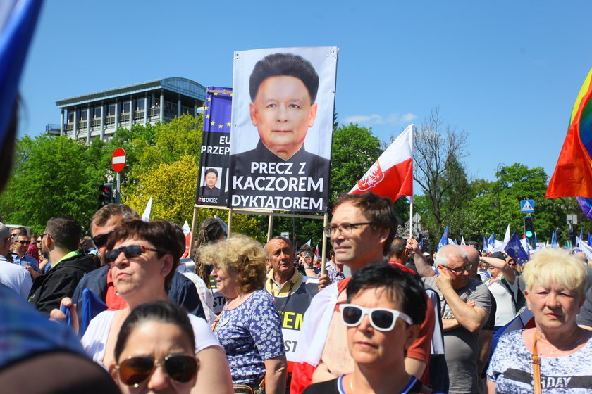 Kaczyński jako dyktaror z Korei Północnej