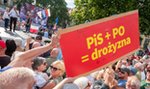 Szarpanina i agresja na wiecu Donalda Tuska. Te hasła rozwścieczyły zwolenników PO