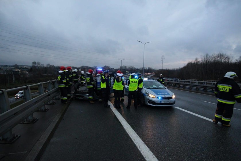 Wypadek kolumny VIP na szczycie klimatycznym w Katowicach