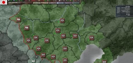 Screen z gry "Hearts of Iron 3"