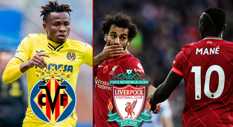 Pulse sports team news Villarreal vs Liverpool UCL 