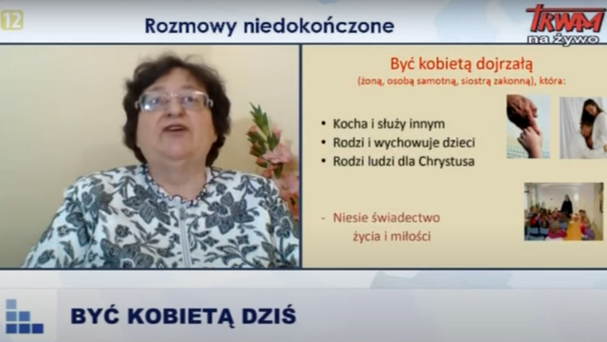 Jak być kobietą według telewizji Trwam? Kontrowersyjny wykład