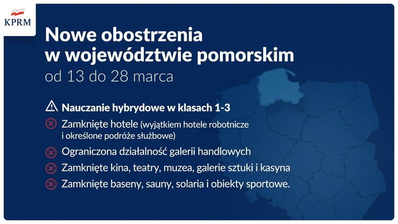 Zaostrzone zasady bezpieczeństwa w województwach o najwyższej liczbie zachorowań