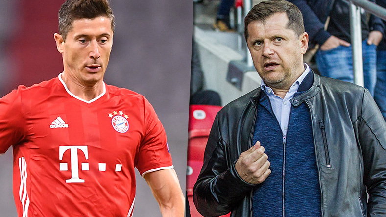 Robert Lewandowski i Cezary Kucharski