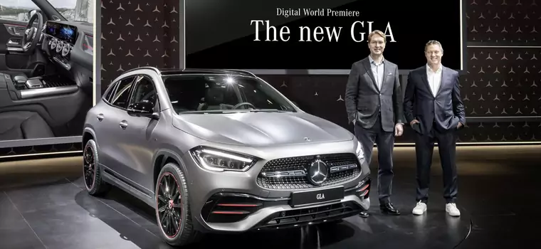 Nowy Mercedes GLA - pierwsza cyfrowa premiera