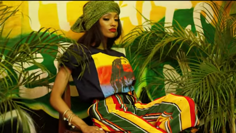 D'ija in Mr Bob video [YouTube/Mavin]