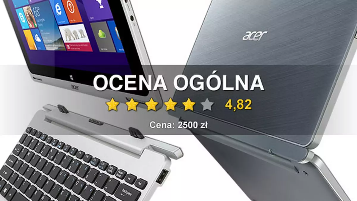 Acer Aspire Switch 11 - 11-calowy tablet czy już laptop hybrydowy?