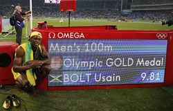 Usain Bolt po raz trzeci z rzędu mistrzem olimpijskim w biegu na 100 m