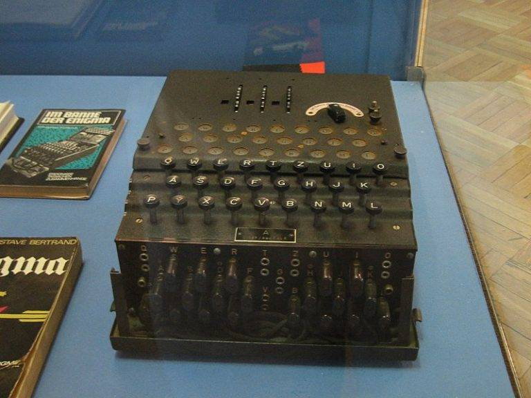 Enigma na wystawie w Muzeum Techniki w Warszawie, 