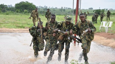 NDA conducts final drill for cadets, urges public not to panic. [Peoples Gazette]