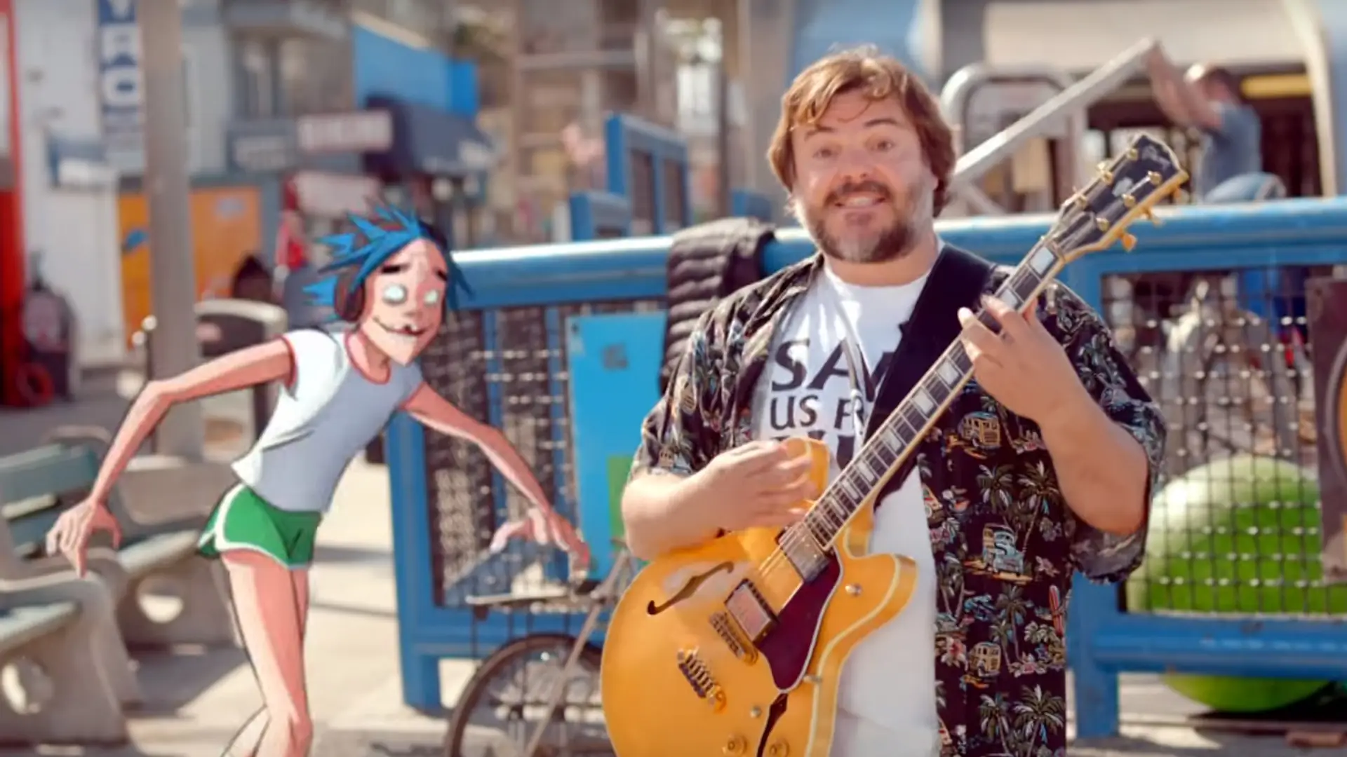 Jack Black na klipie Gorillaz. Do sieci trafiły dwa kawałki z nowej płyty