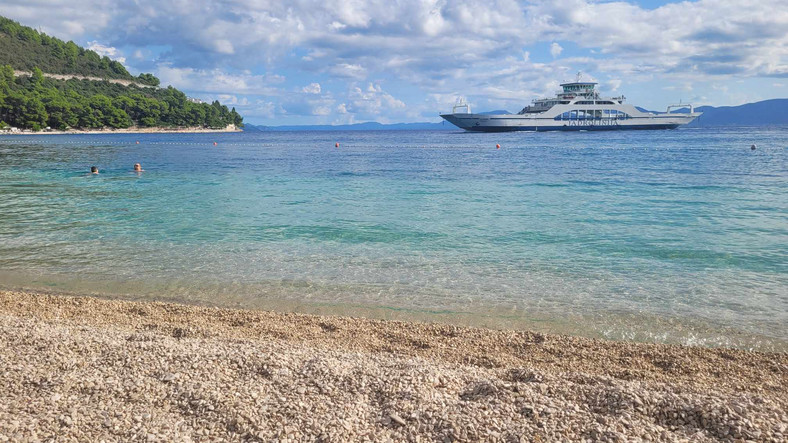 Niemal puste plaże po sezonie w Chorwacji