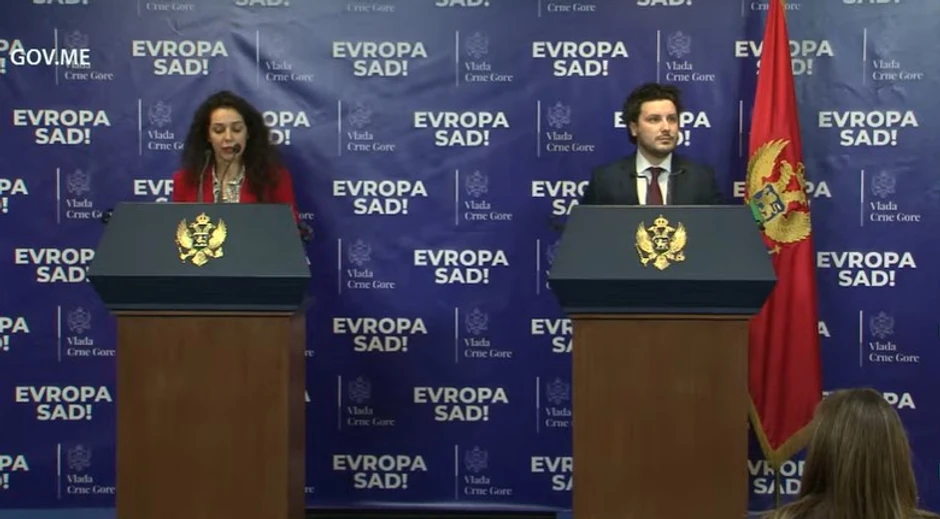 Abazović na Konferenciji za novinare