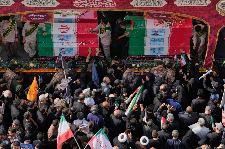 Masovna sahrana u Teheranu