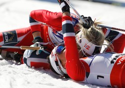 Pornoafera z udziałem Marit Bjoergen i Therese Johaug