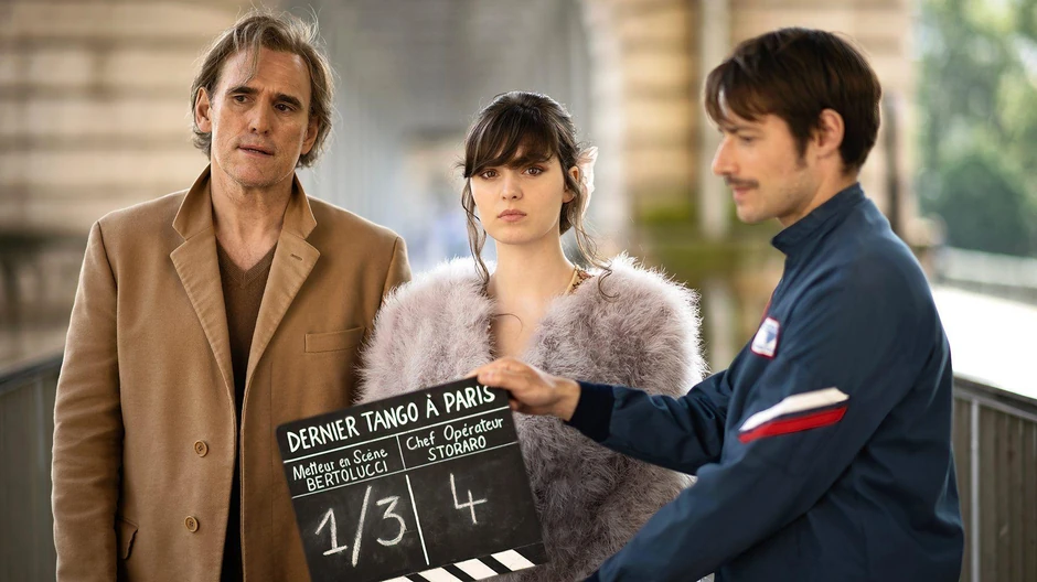 U filmu Biti Marija glavnu ulogu igraju Met Dilon kao Marlon Brando i Anamarija Vartolomei kao Šnajder | Foto: Kino Lorber