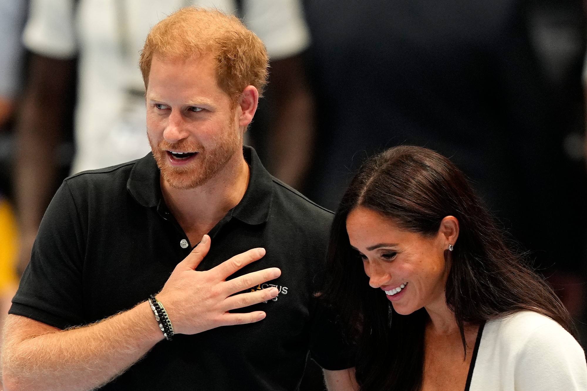 Princ Harry a Meghan v Nemecku.