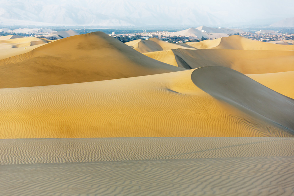 Huacachina - oaza na pustyni w Peru