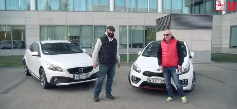 Auta bez ściemy - Kia pro_cee'd GT kontra Volvo V40