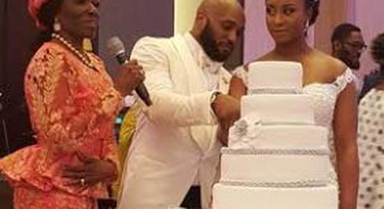 Aminu Abubakar and Nana Akyaa's white wedding in Ghana