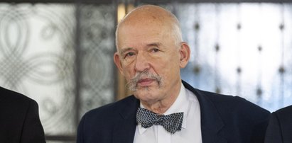 Janusz Korwin-Mikke miał wypadek. Zderzenie z ciężarówką