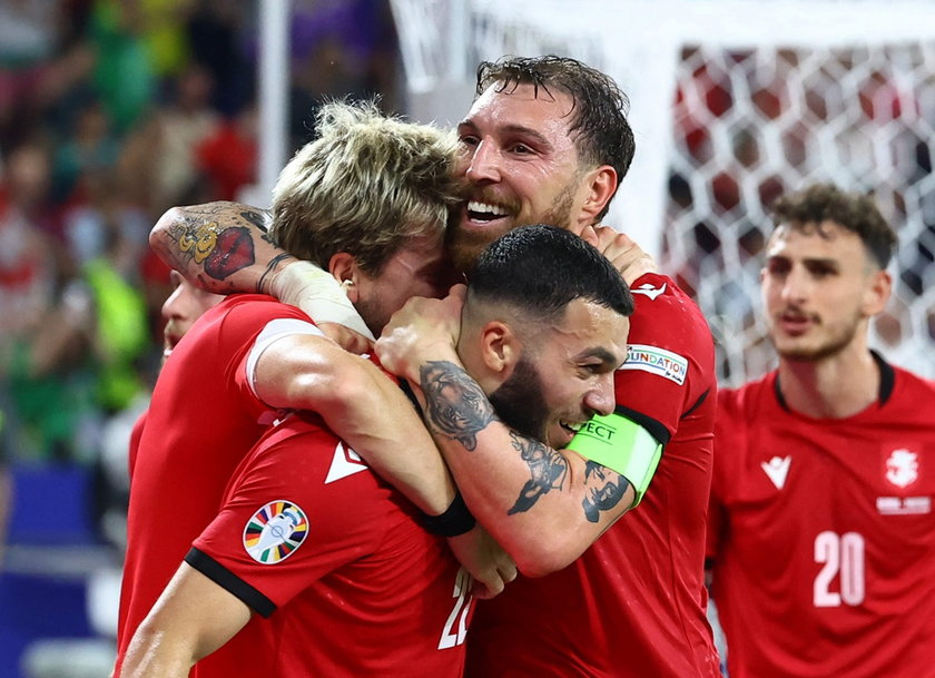 Gruzja zapewniła sobie awans pokonując 2:0 Portugalię.