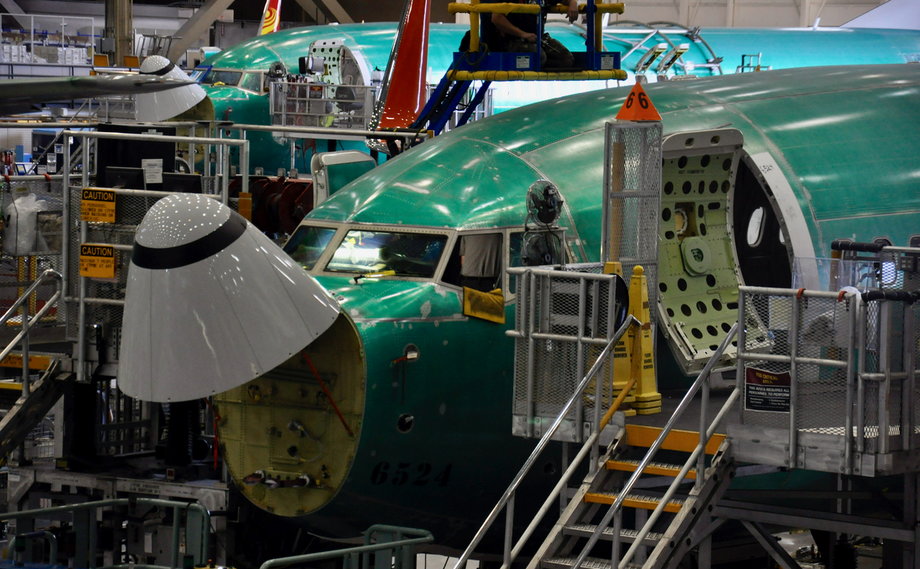 Fabryka Boeinga w Renton (USA) - montaż 737NG