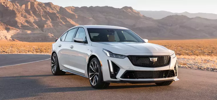 Cadillac CT5V Blackwing - 668 KM, silnik 6,2 l, ręczna skrzynia i chętnych więcej niż aut