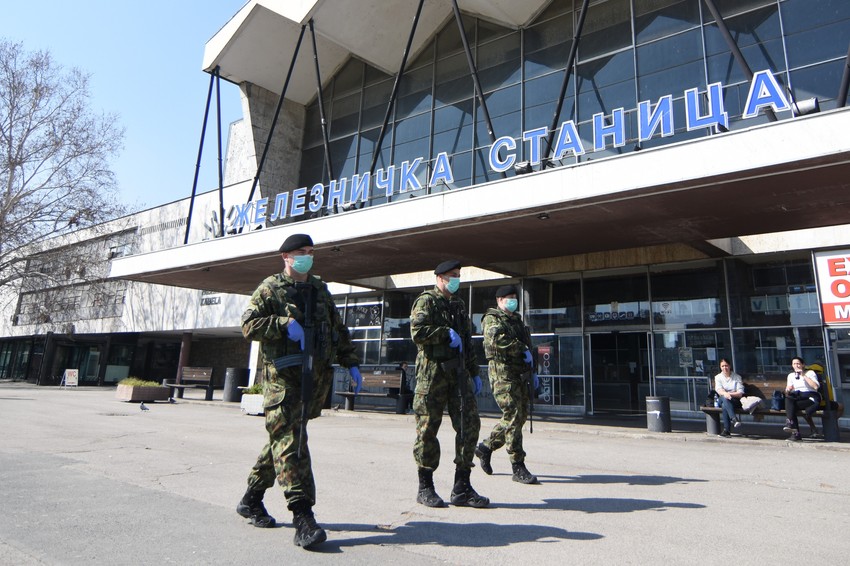 Patrola vojne policije u Novom Sadu