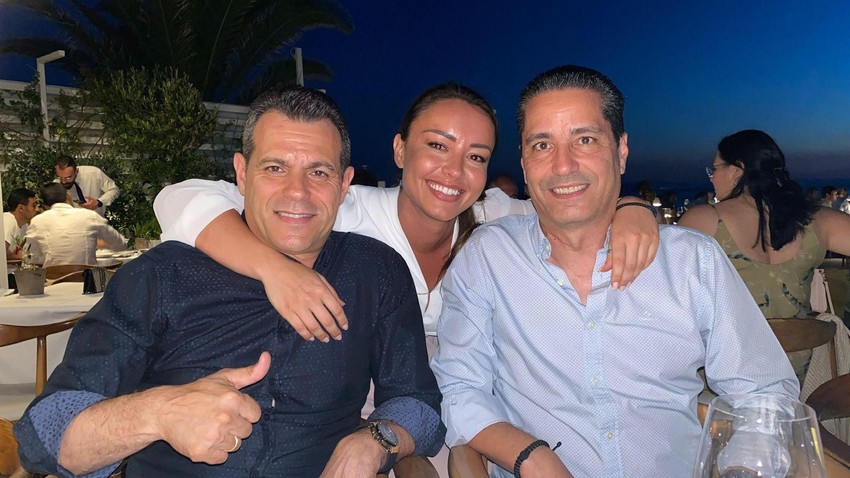 Grčki treneri Dimitris Itudis (levo) i Janis Sferopulos (desno) bili su među mentorima Jelene Todorović, kaže ona za BBC | Foto: Jelena Todorović/Privatna arhiva