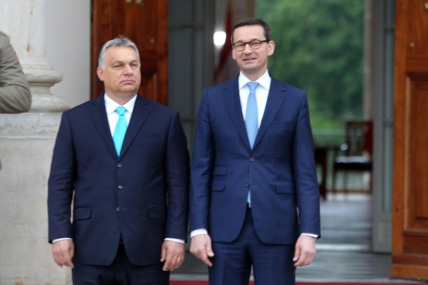 Mateusz Morawiecki i Viktor Orban