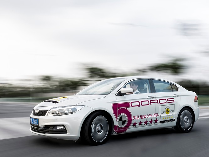 Qoros 3 Sedan - test Euro NCAP