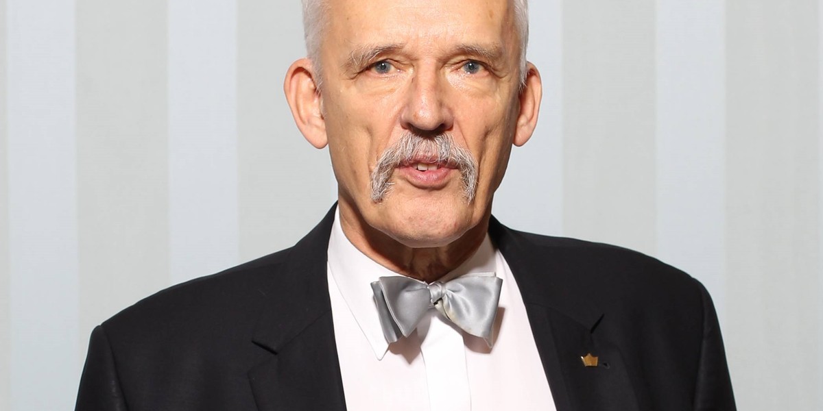 Janusz Korwin-Mikke wziął ślub!